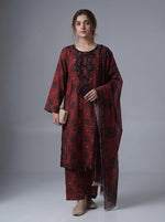 PC-550 Printed Embroidered Stitched Suit