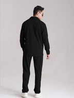 Premium Co-Ord Set Full Sleeve - Black - Drizzle.pk