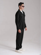 Premium Co-Ord Set Full Sleeve - Black - Drizzle.pk