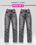 Pack of 2 Women's Jeans ST-16