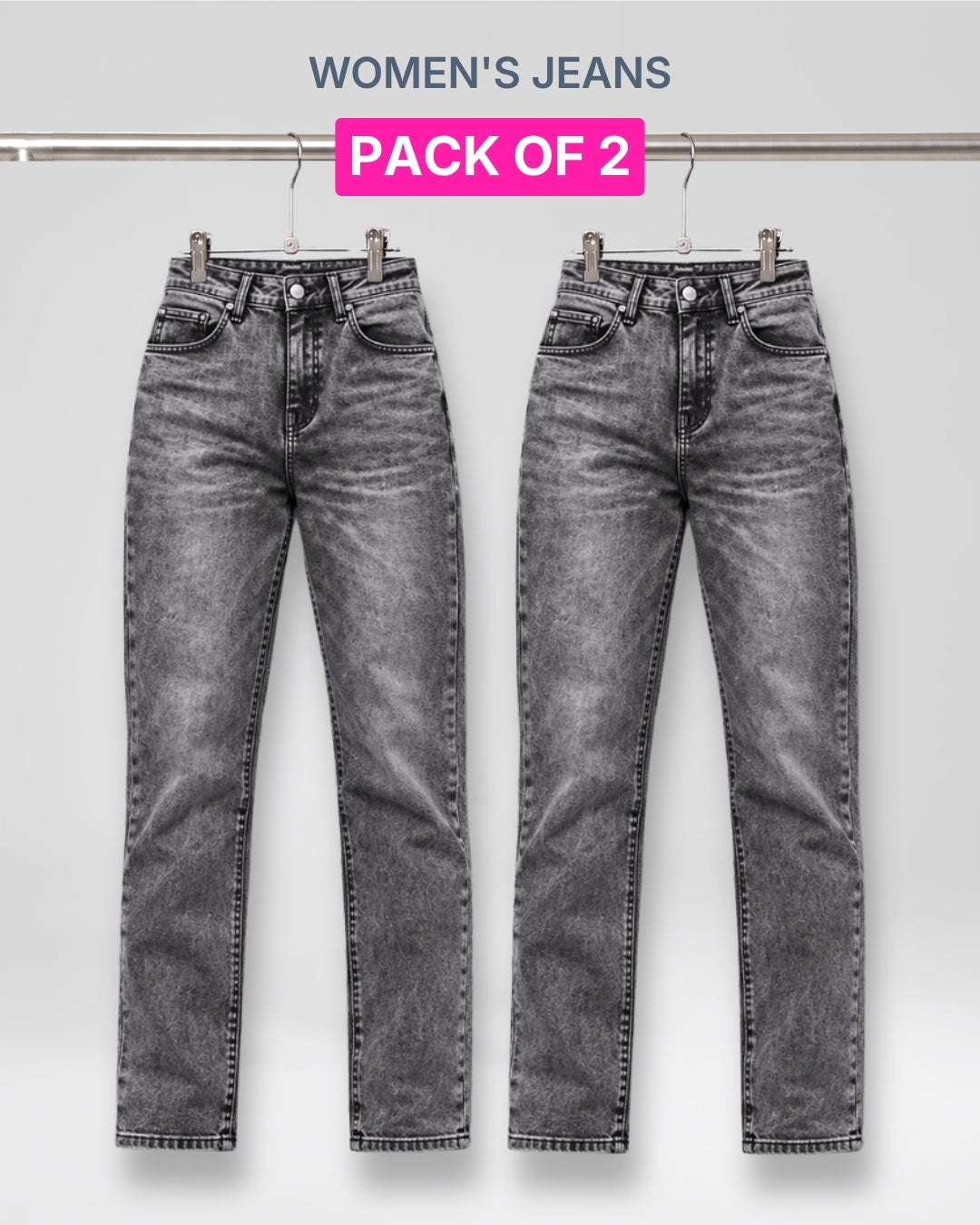 Pack of 2 Women's Jeans ST-16