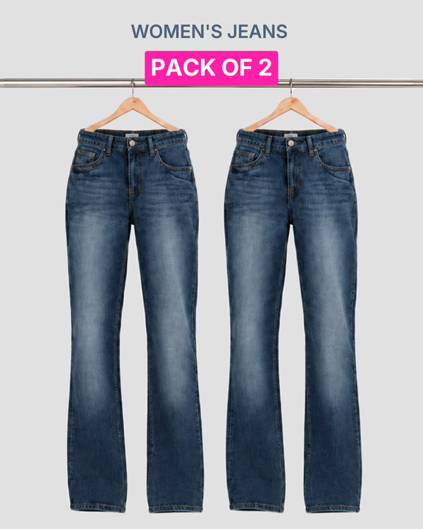 Pack of 2 Women's Jeans ST-18