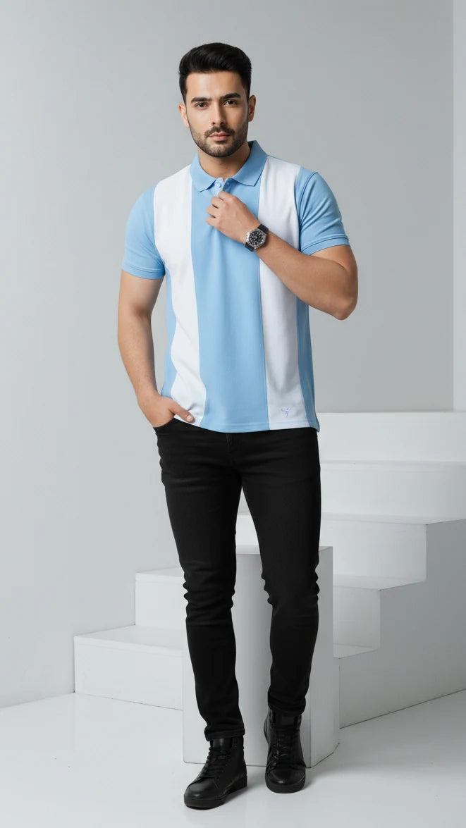 Vertical Fashion Polo