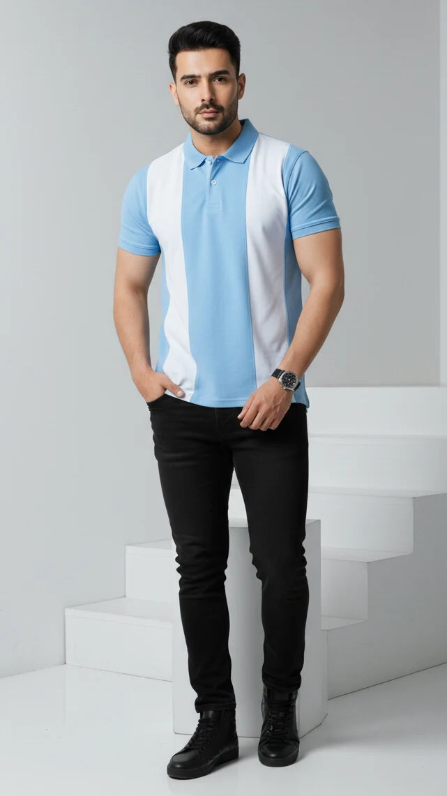 Vertical Fashion Polo