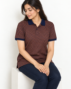 The Prestige Jacquard Polo – Summer Comfort Fit - Vogue Fashions