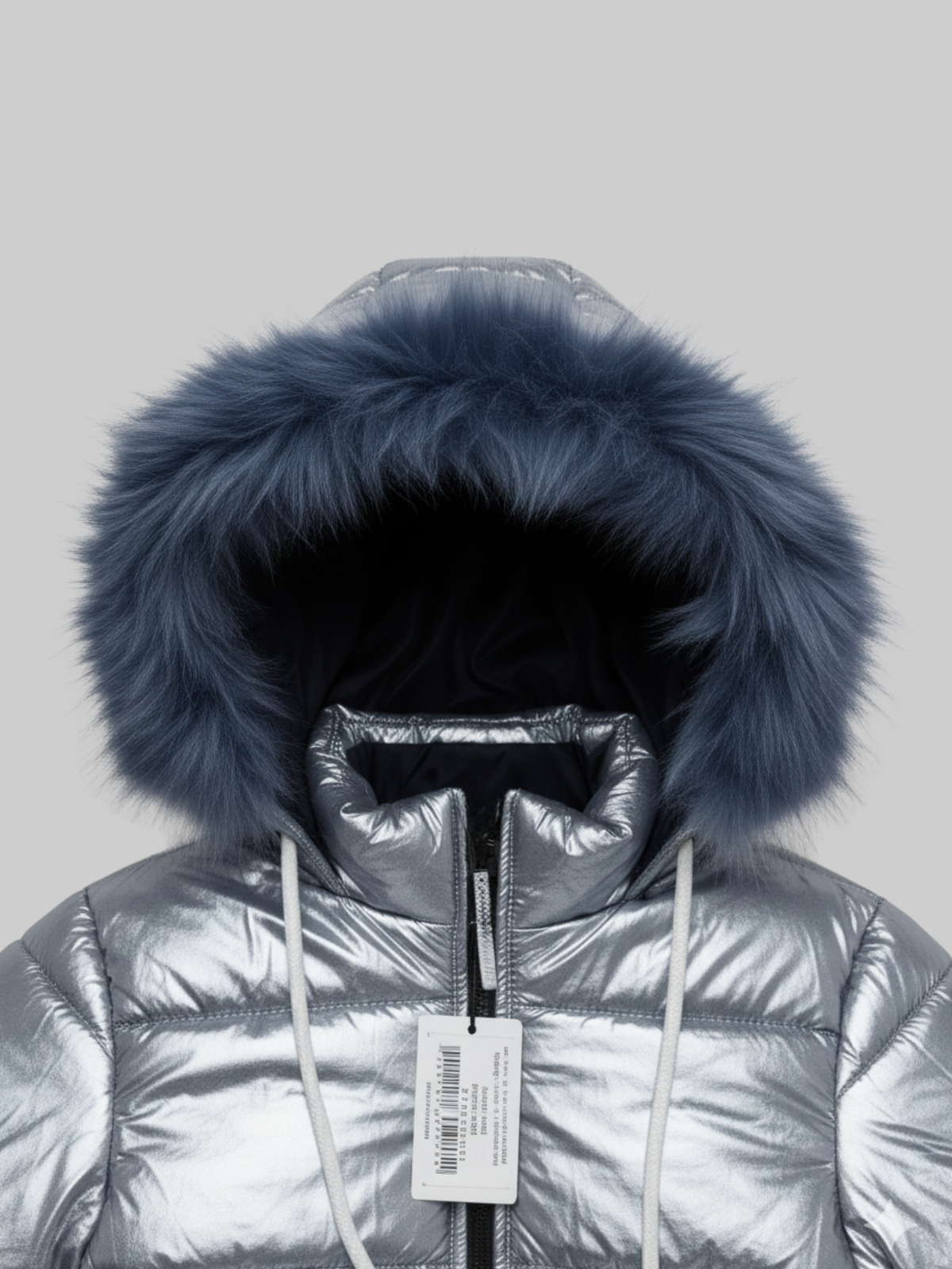 Full Sleeves Hooded Puffer Jacket For Girls VJ84-A
