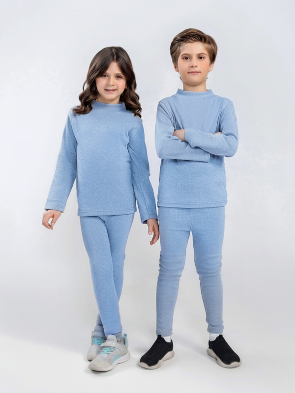 Inner Thermal Suit For Boys & Girls #VIS13 (Sky)
