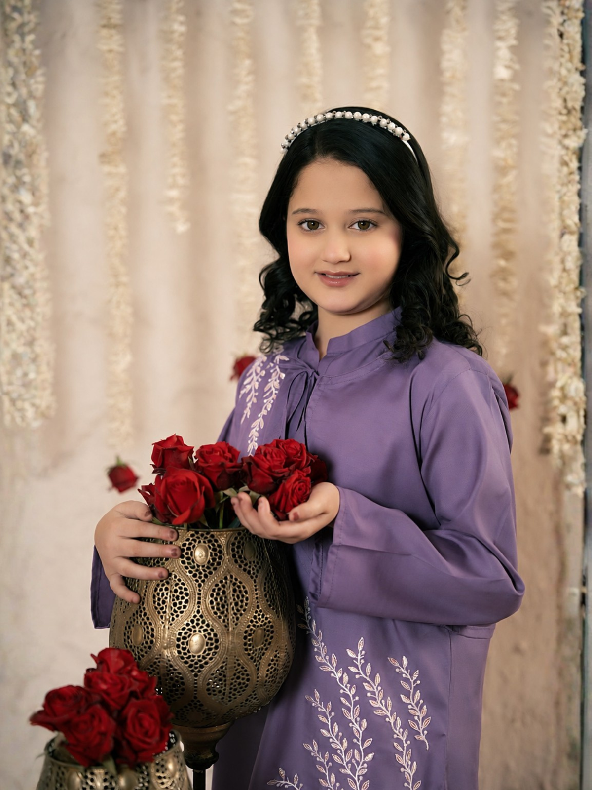 Girls Winter 2Pcs Suit VG179-B
