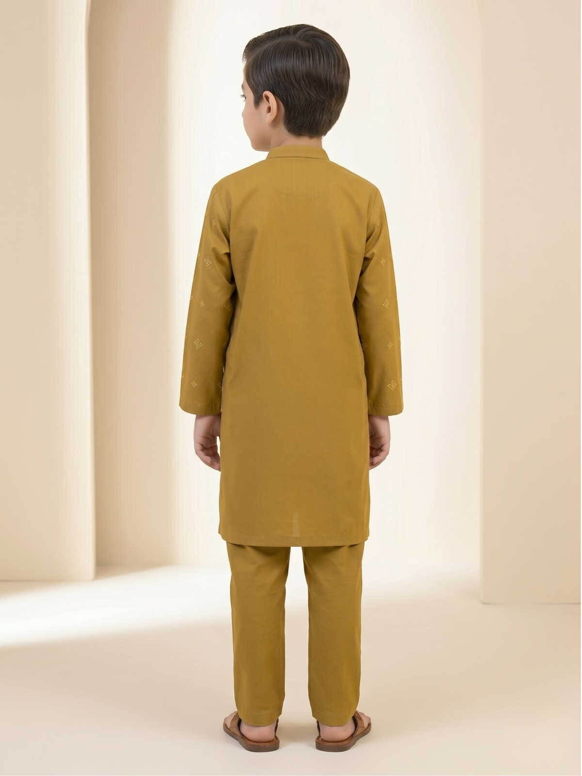 Boys Kurta Trouser Suit 2Pc VB175-E
