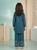 Embroidered Girls Co Ord Set VG215-A