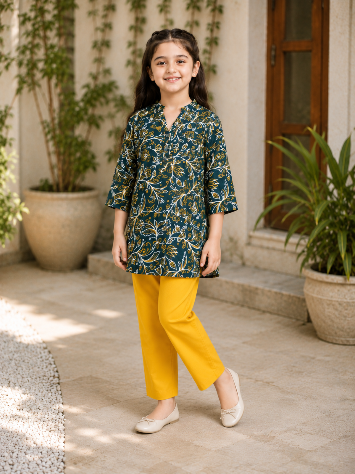 Girls Summer 2Pcs Suit VG235-C