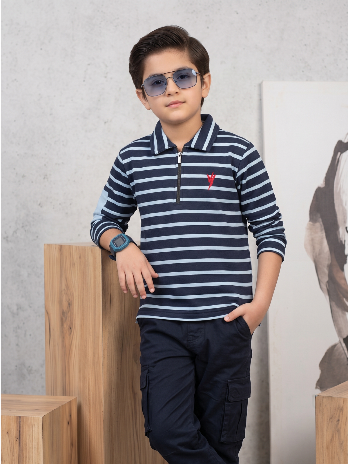 Fleece winter sweatshirt For Boys & Girls VWT65-A