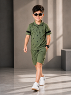 Kids Polo Shirt & Shorts Set VPS05