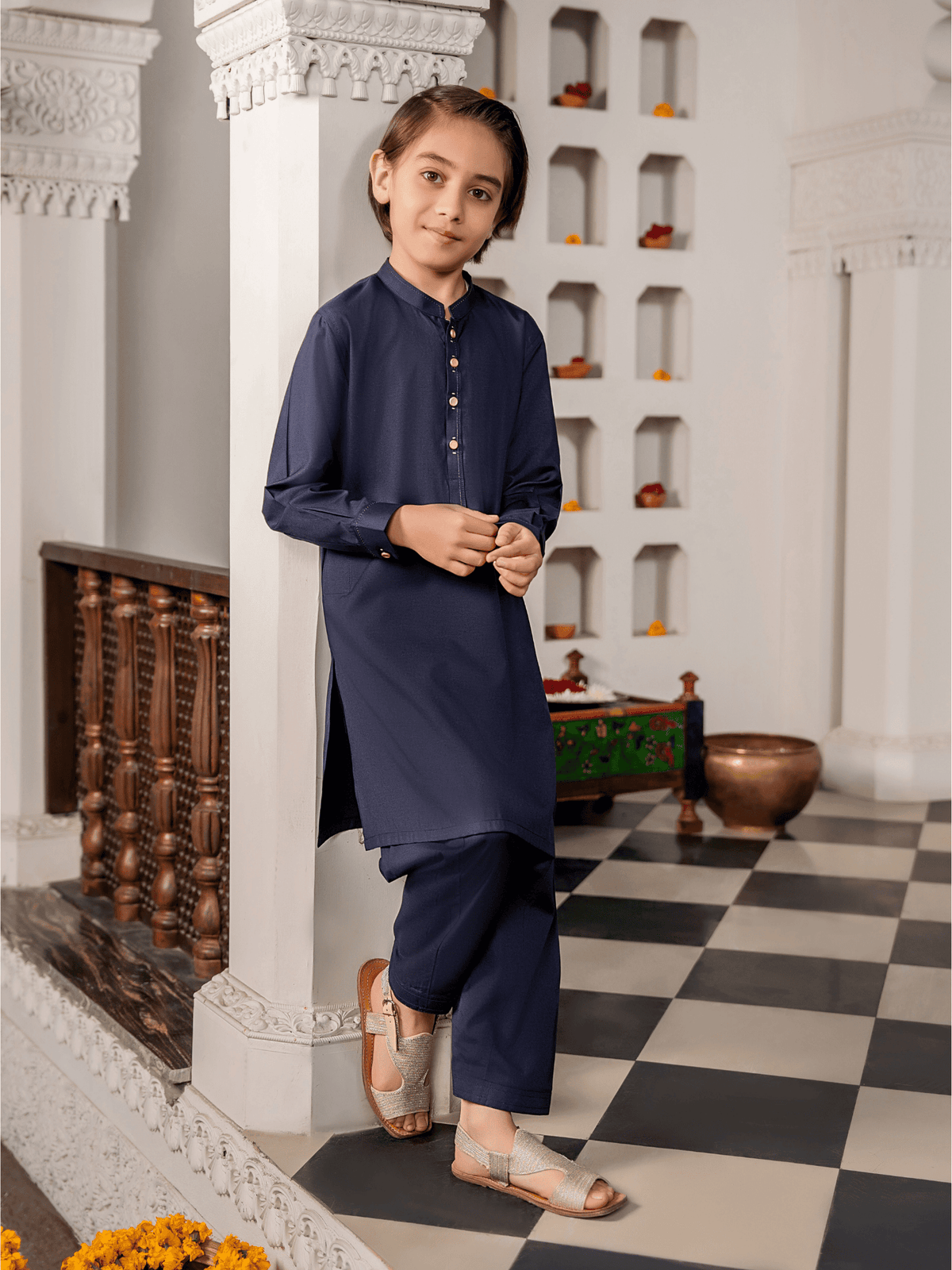 Boys Kurta Shalwar 2Pc suit VB206-B