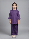 Girls Winter 2Pcs Printed Suit VG202-A