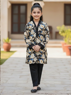 Girls Printed 2Pcs Suit VG189-A