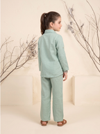 Girls Winter 3Pcs Embroidered Suit VCHN01-F