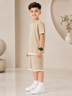 Kids Single Jersey Summer Tracksuit VST74-B