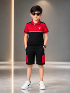Kids Polo Shirt & Shorts Set VPS06