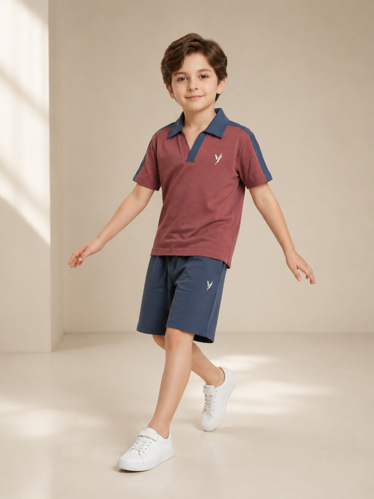 Kids Single Jersey Summer Tracksuit VST73-B