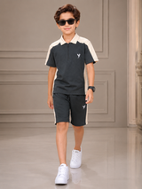 Kids Single Jersey Summer Tracksuit VST75-B