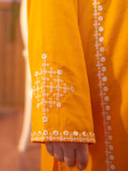 Girls Summer 2Pcs Embroidered Suit VG103-B