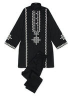 Girls Summer 2Pcs Embroidered Suit VG103-C