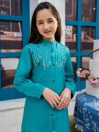 Girls Summer Embroidered Shirt VG122-A