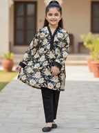 Girls Printed 2Pcs Suit VG189-A