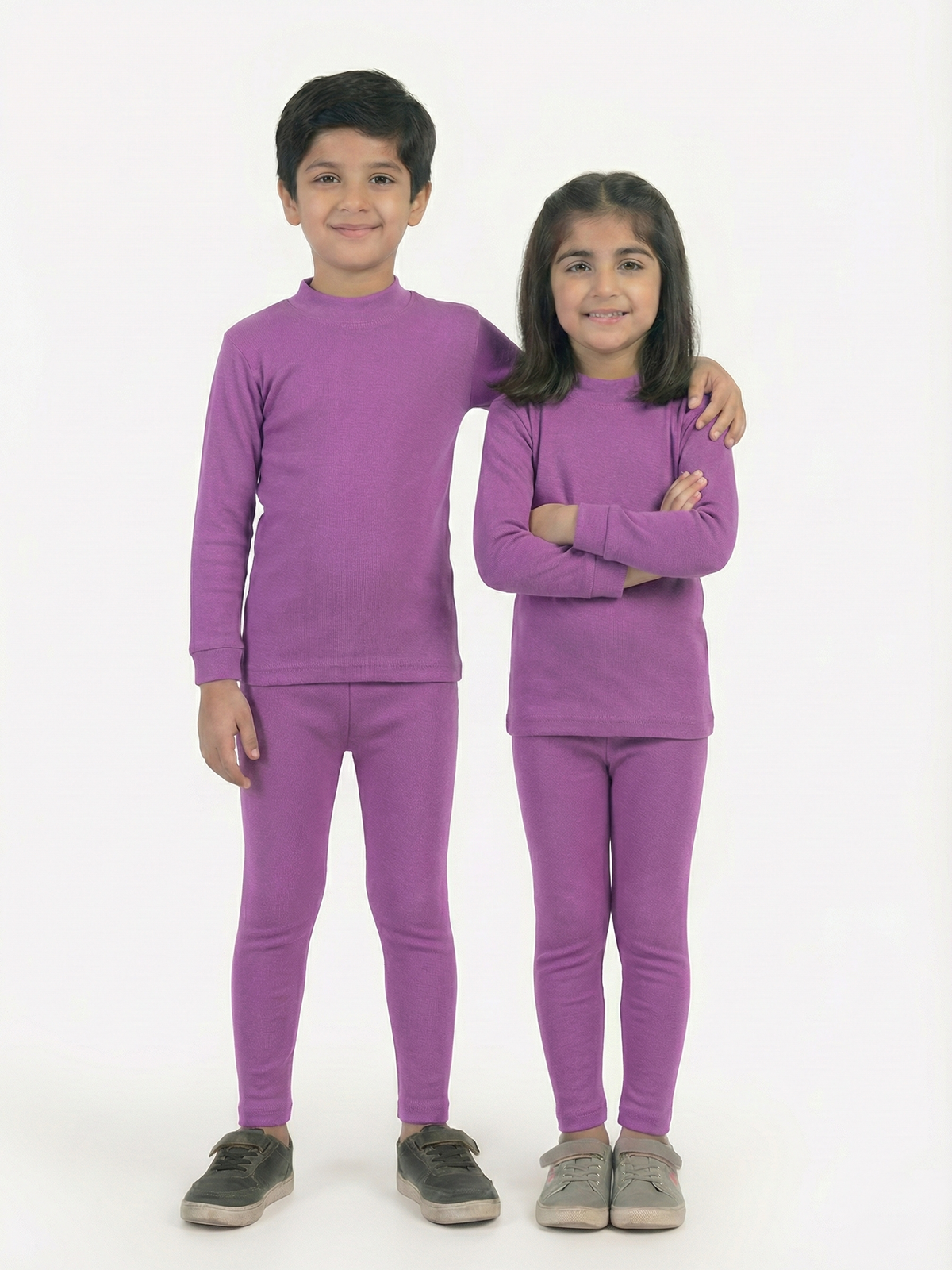 Power stretch ribbed inner suit For Boys & Girls #VIS05-1