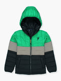 Full Sleeves Hooded Puffer Jacket Boys & Girls VJ25-B