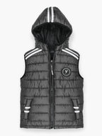 Sleeveless Hooded Puffer For Boys & Girls VJ58-A