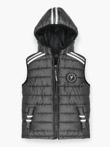 Sleeveless Hooded Puffer For Boys & Girls VJ58-A