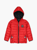Full Sleeves Hooded Puffer Jacket Boys & Girls VJ66-B