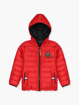 Full Sleeves Hooded Puffer Jacket Boys & Girls VJ66-B