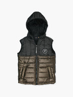 Sleeveless Hooded Puffer For Boys & Girls VJ69-A