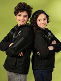 Full Sleeves Hooded Puffer Jacket Boys & Girls VJ79-B
