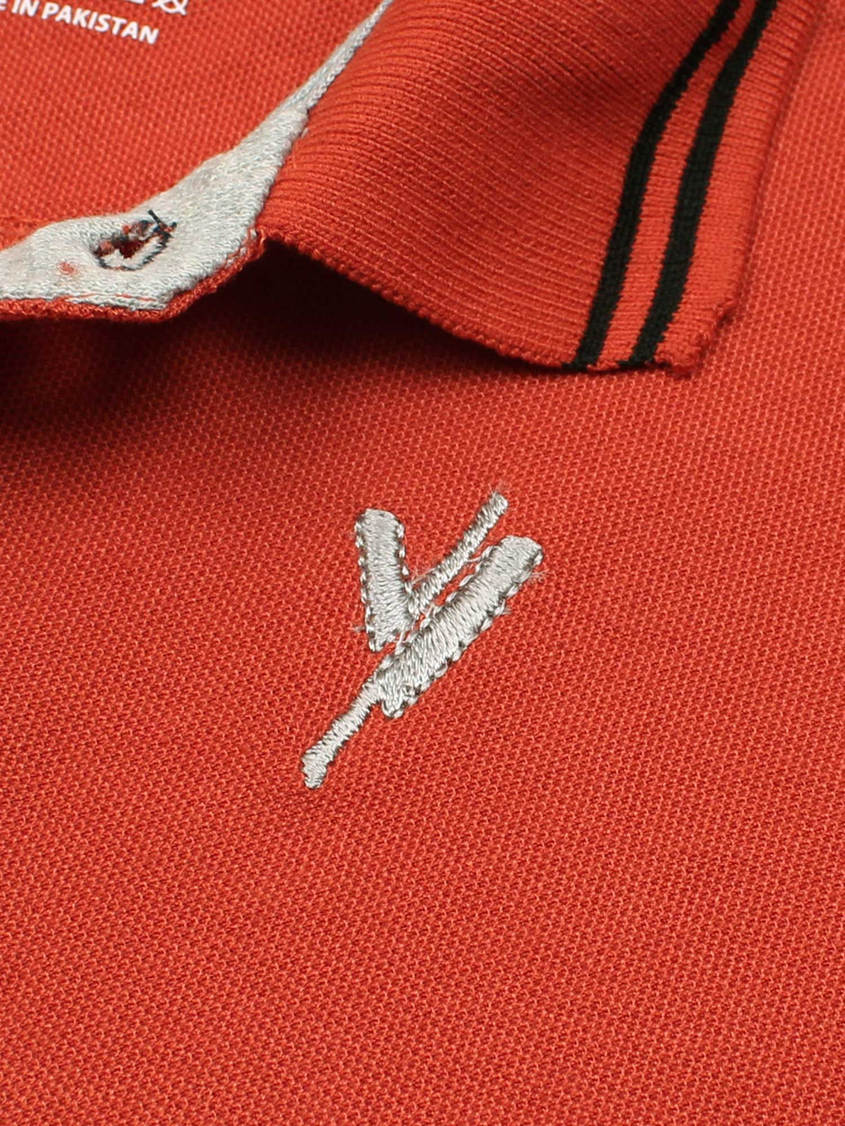 Tipping Collar Plain Polo Shirt VP12-I