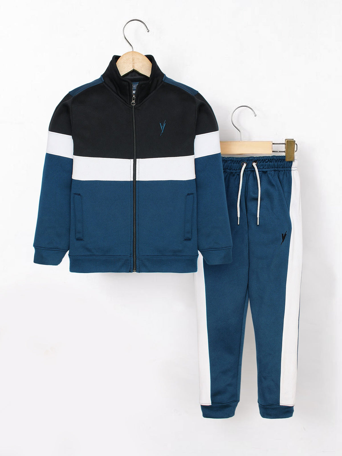 Mock Neck Tracksuit For Boys & Girls #VWT06-C