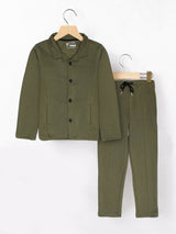 Tracksuit For Boys & Girls, Poly Athletic Fleece #VWT38-A