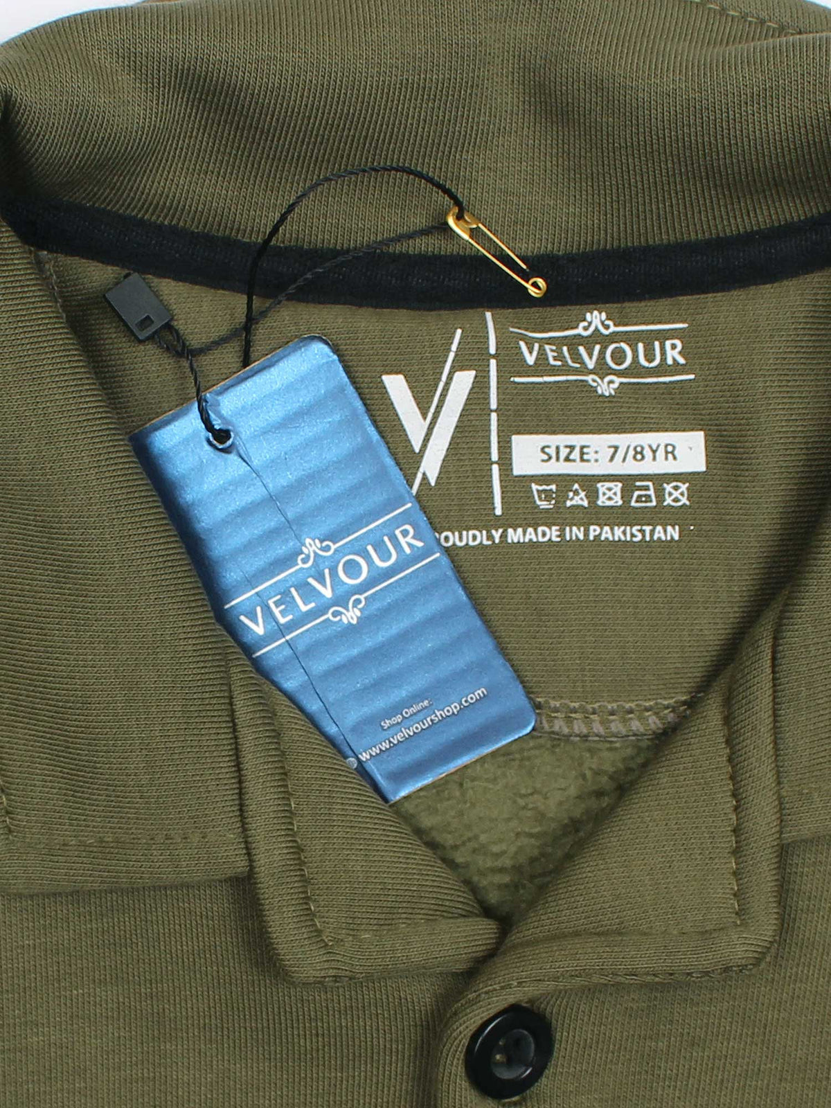 Tracksuit For Boys & Girls, Poly Athletic Fleece #VWT38-A