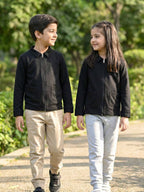 Full sleeves zipper sweat shirt For Boys & Girls #VWT47-CS