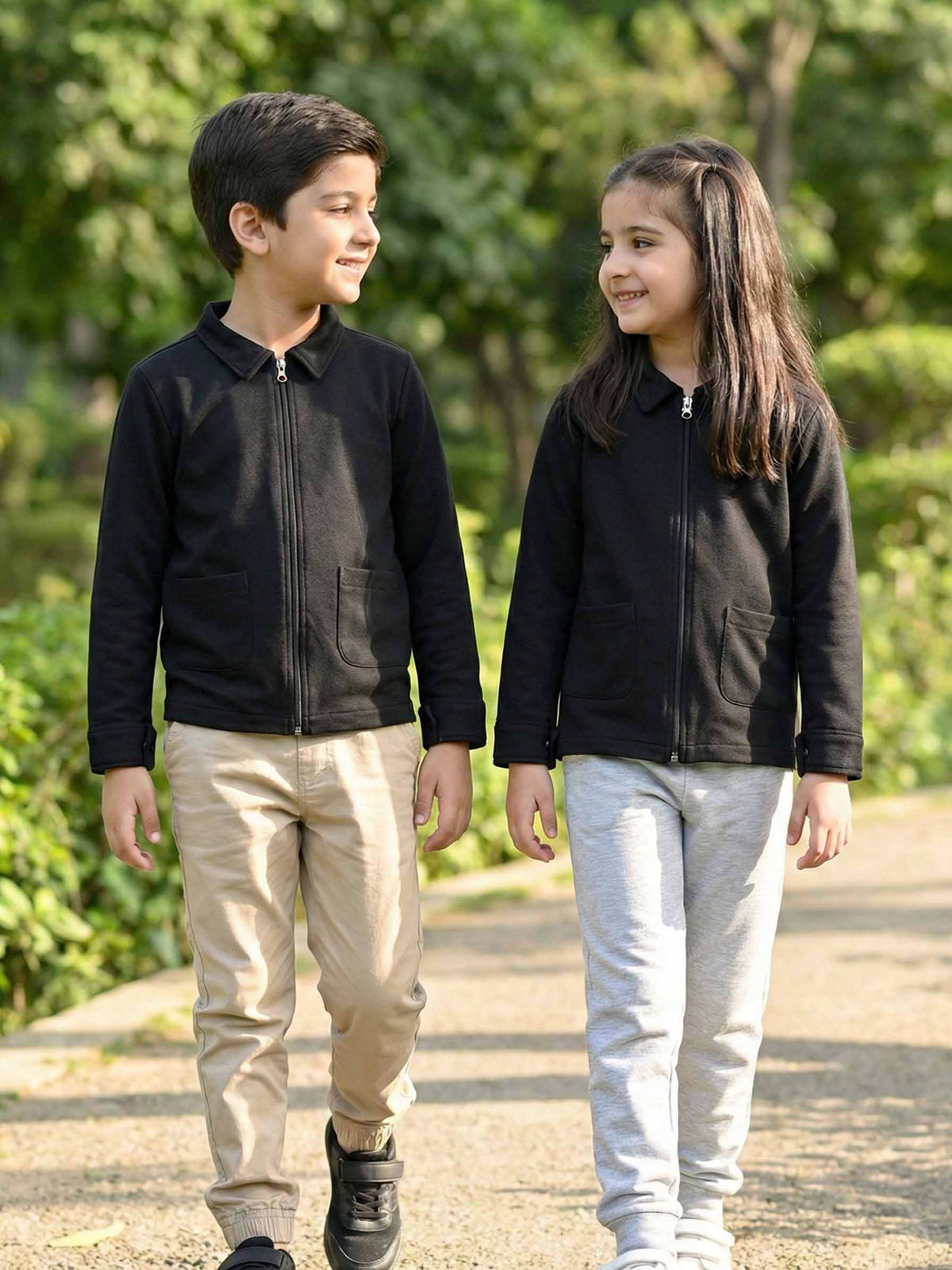 Full sleeves zipper sweat shirt For Boys & Girls #VWT47-CS