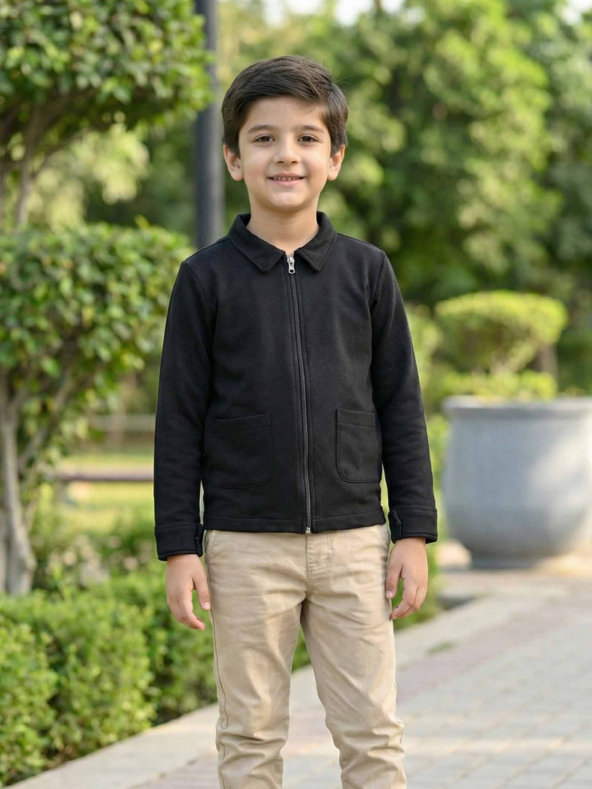 Full sleeves zipper sweat shirt For Boys & Girls #VWT47-CS