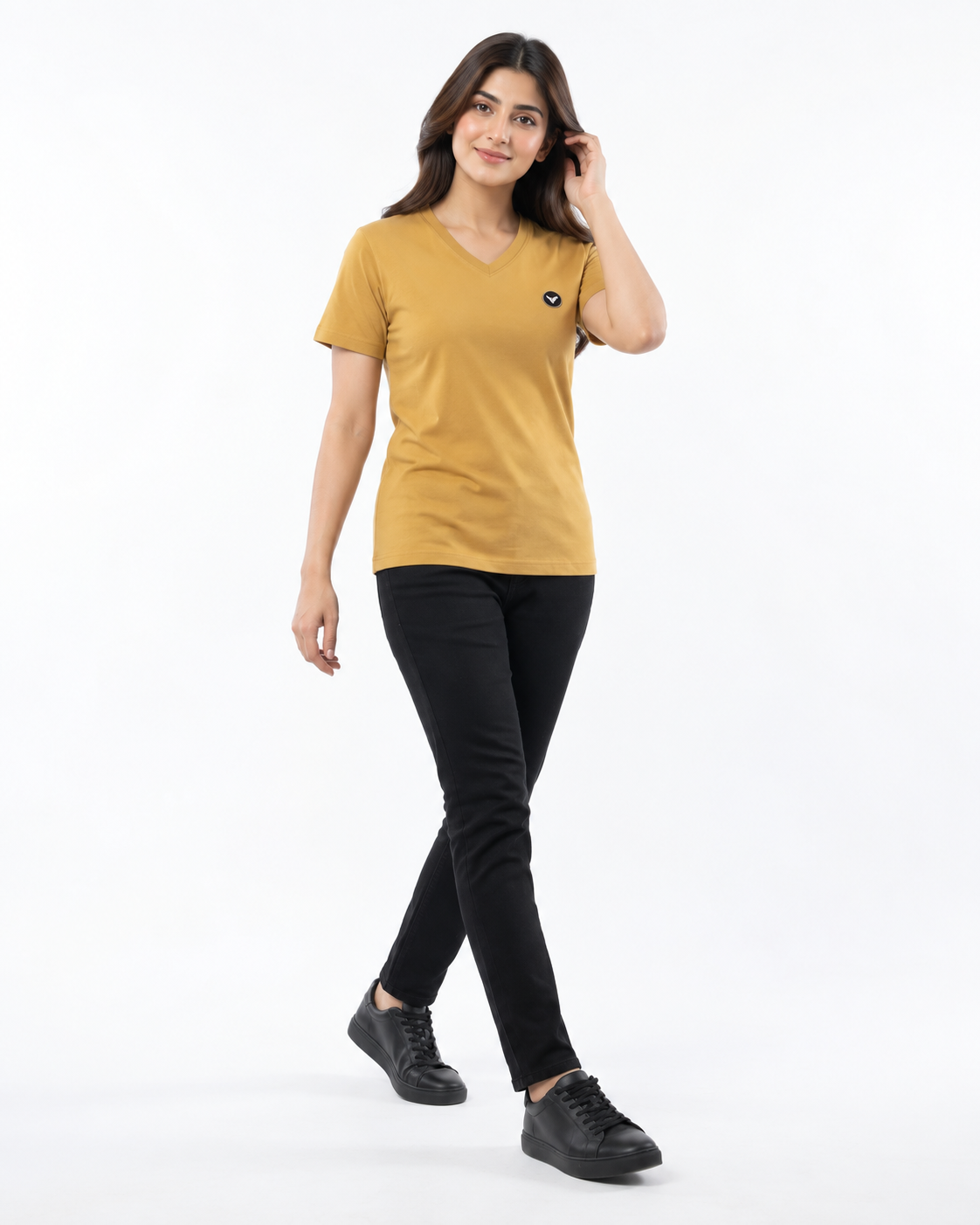 V Neck Summer Chill Tee - Vogue Fashions