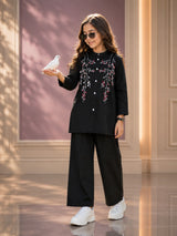 Embroidered Girls Co Ord Set VG213-A