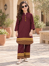 Girls Co Ord Set Printed VG238-B