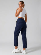 Women Paper Cotton Cargo Pants