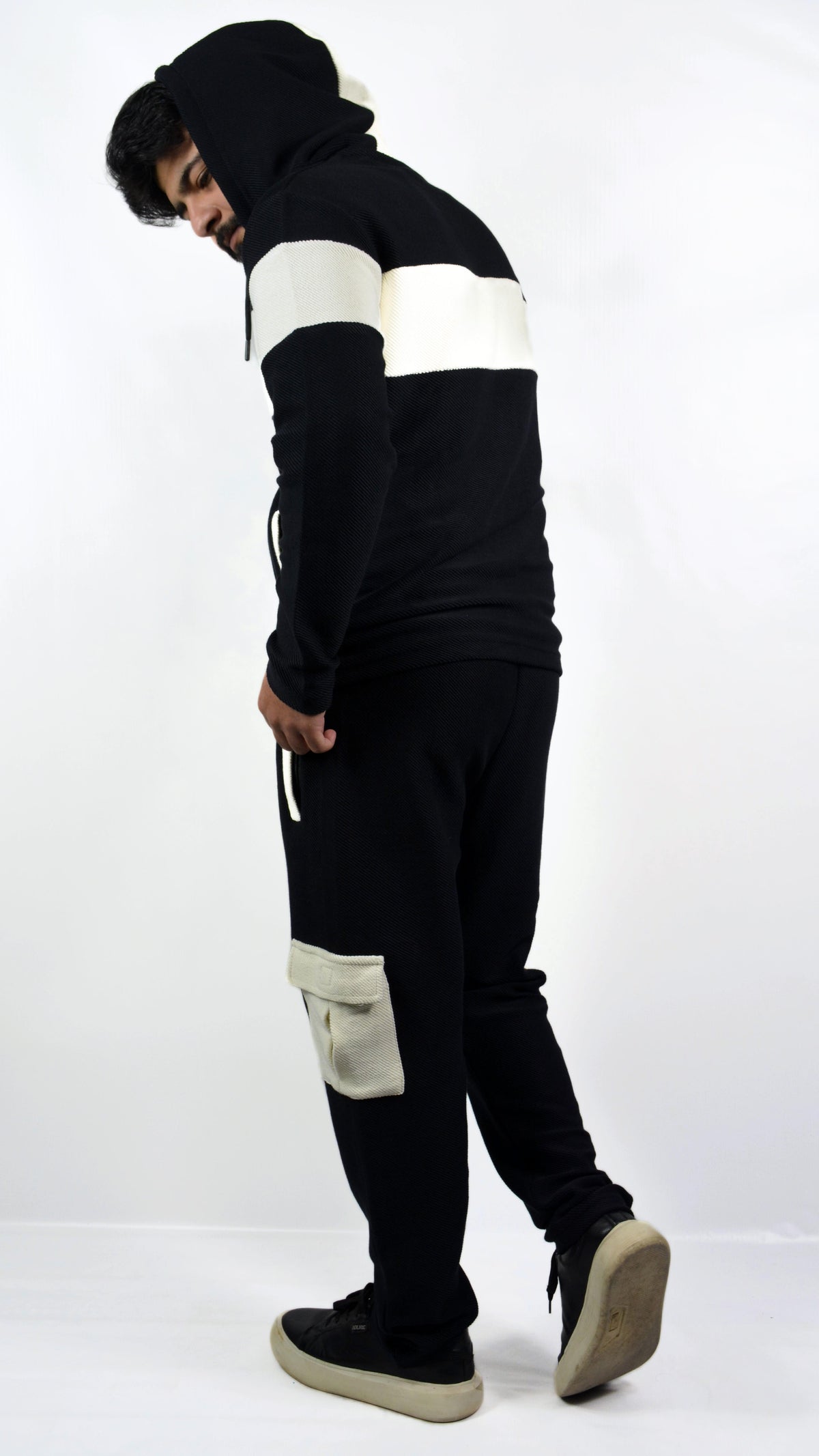 BlendX DualCraft Cargo Hoodie Set