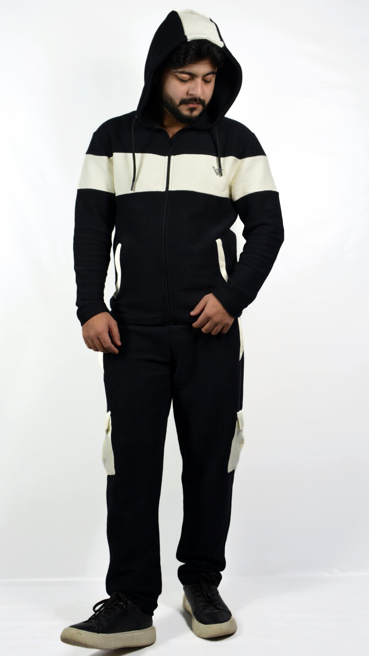 BlendX DualCraft Cargo Hoodie Set
